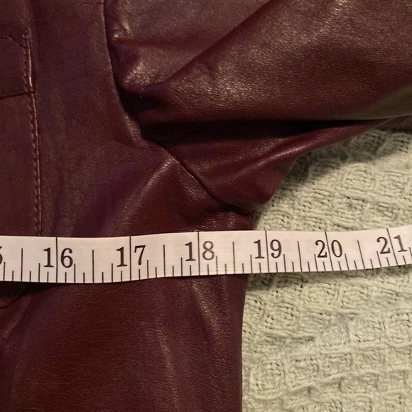 Carriage court leather coat size 14 vintage - Picture 9 of 11